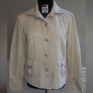 Faconnable Cream Jacket-size Medium